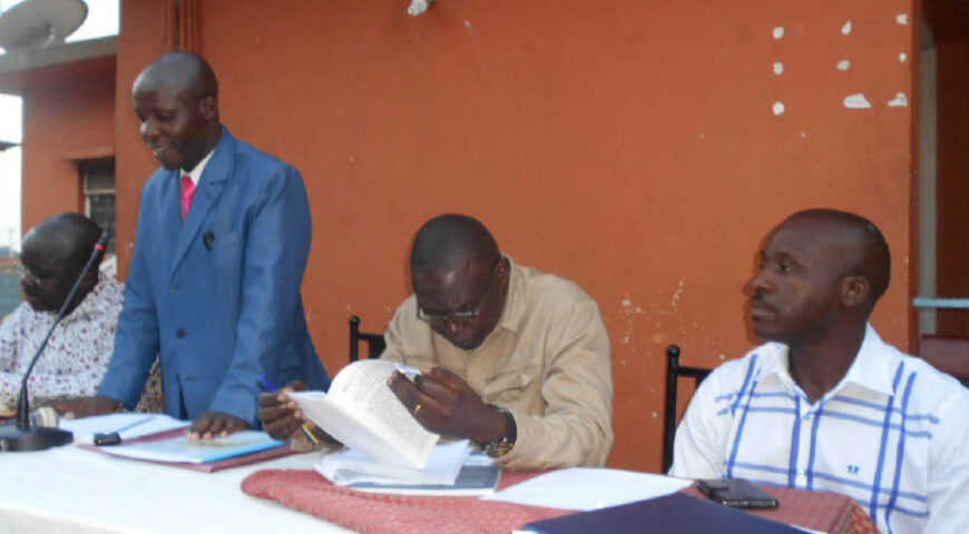 Pan African Club chairing a youth discussion on the NGO Bill