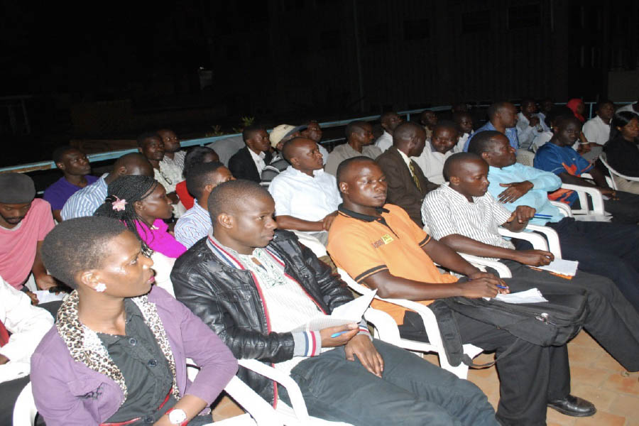 A cross-section of participants in a dialogue meeting organized in Kampala by Pan African Club on xenophobia in South Africa in 2015 (Source PAC)