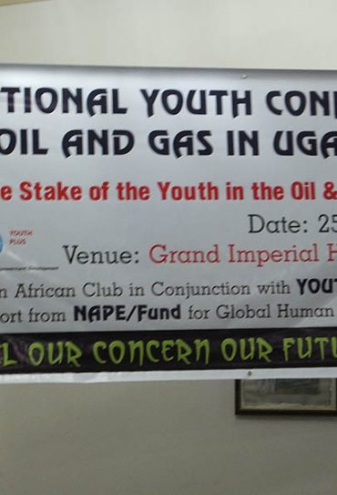 The National Youth conference on Oil and Gas in Uganda