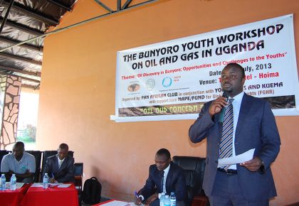 Oil discovery in Bunyoro; opportunities and challenges to the youth